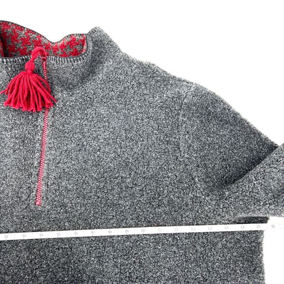 C&B Sport by Croft & Barrow Gray Christmas Fleece Size 2X - Picture 5 of 8